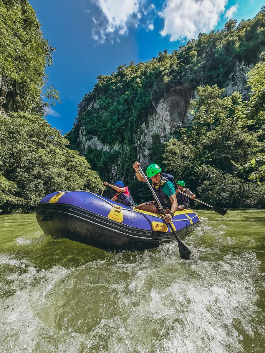 Rafting en el Río Claro